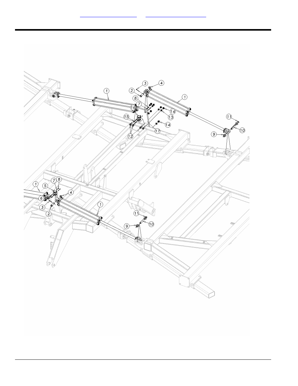 Fold cylinder assembly: 7323, 7326 & 7329 | Great Plains 7336 DH Parts Manual User Manual | Page 60 / 96