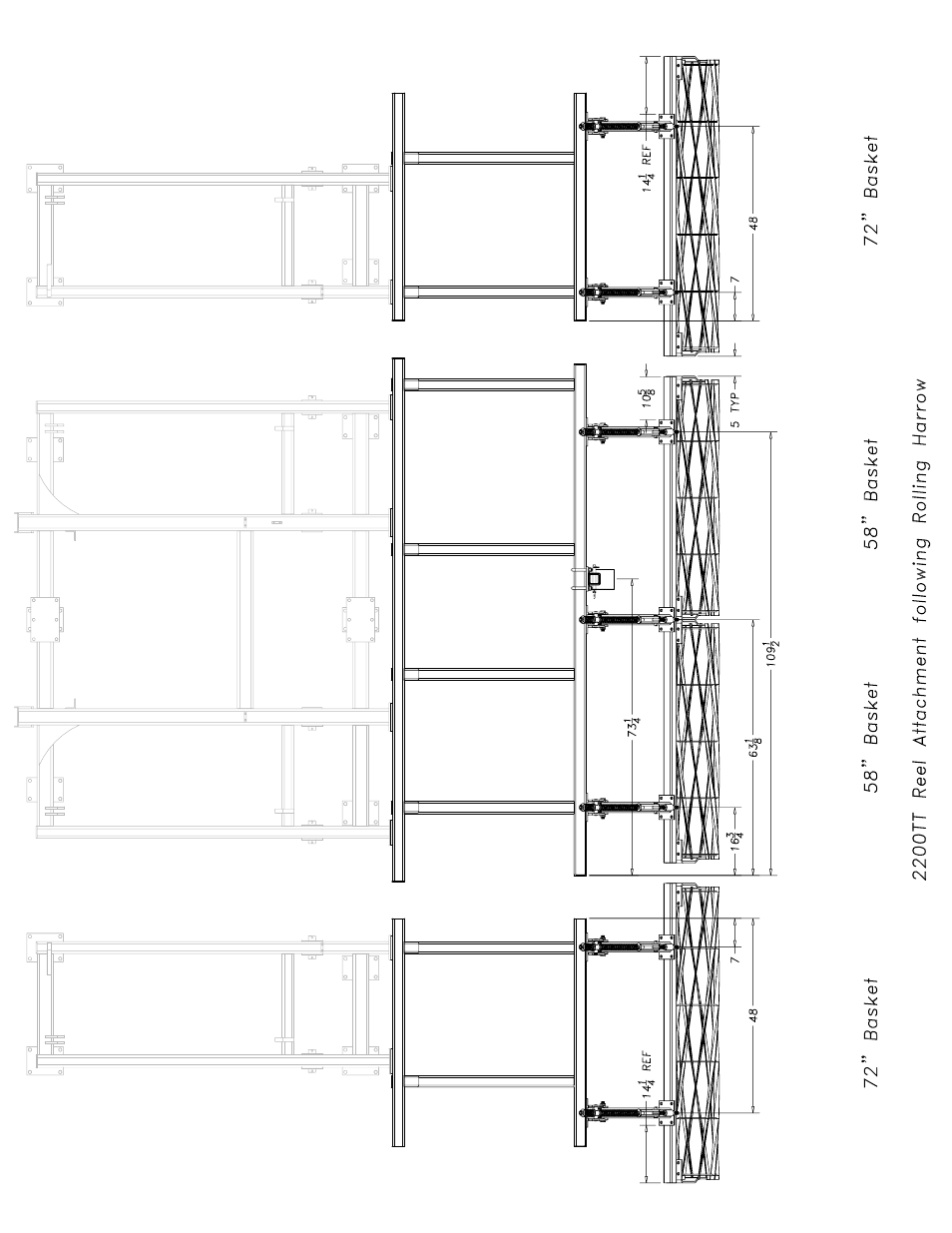 Great Plains Reel For Rolling Harrow Manual(Series I) Assembly Instructions User Manual | Page 9 / 11