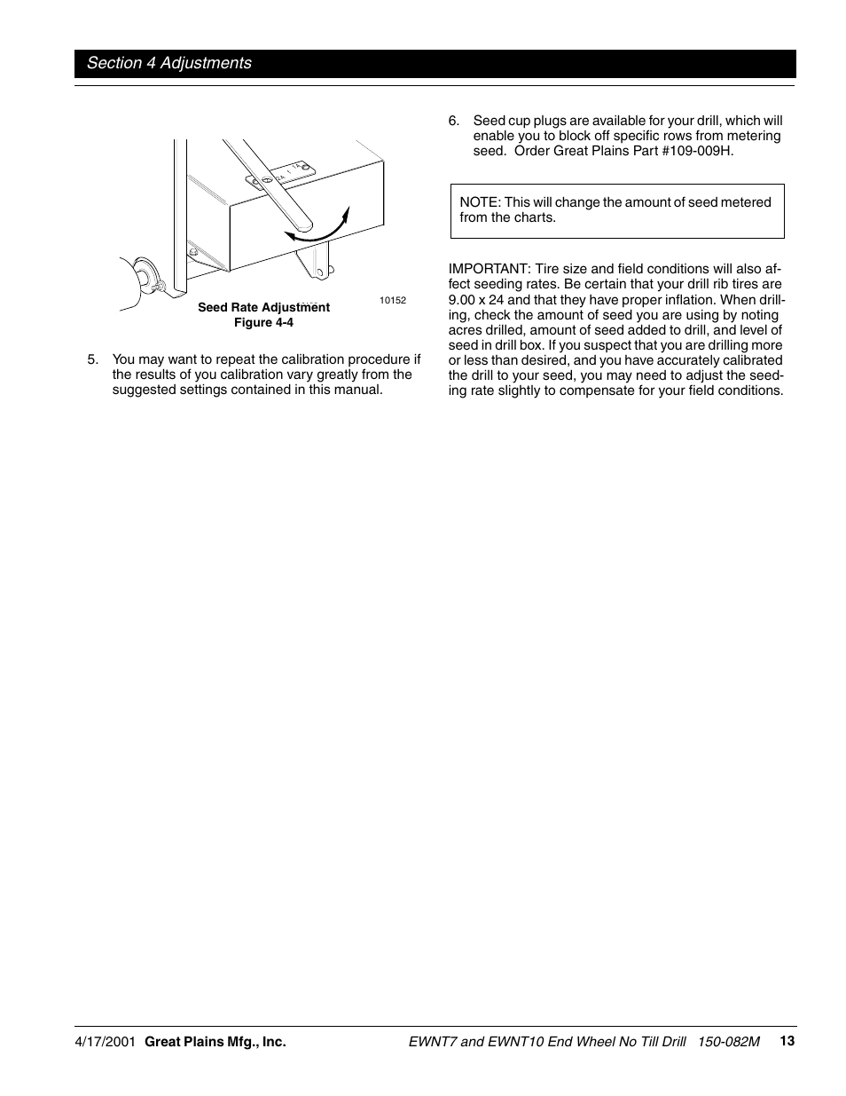 Figure 4-4 | Great Plains EWNT7 1237Q-1522Q Operator Manual User Manual | Page 15 / 34
