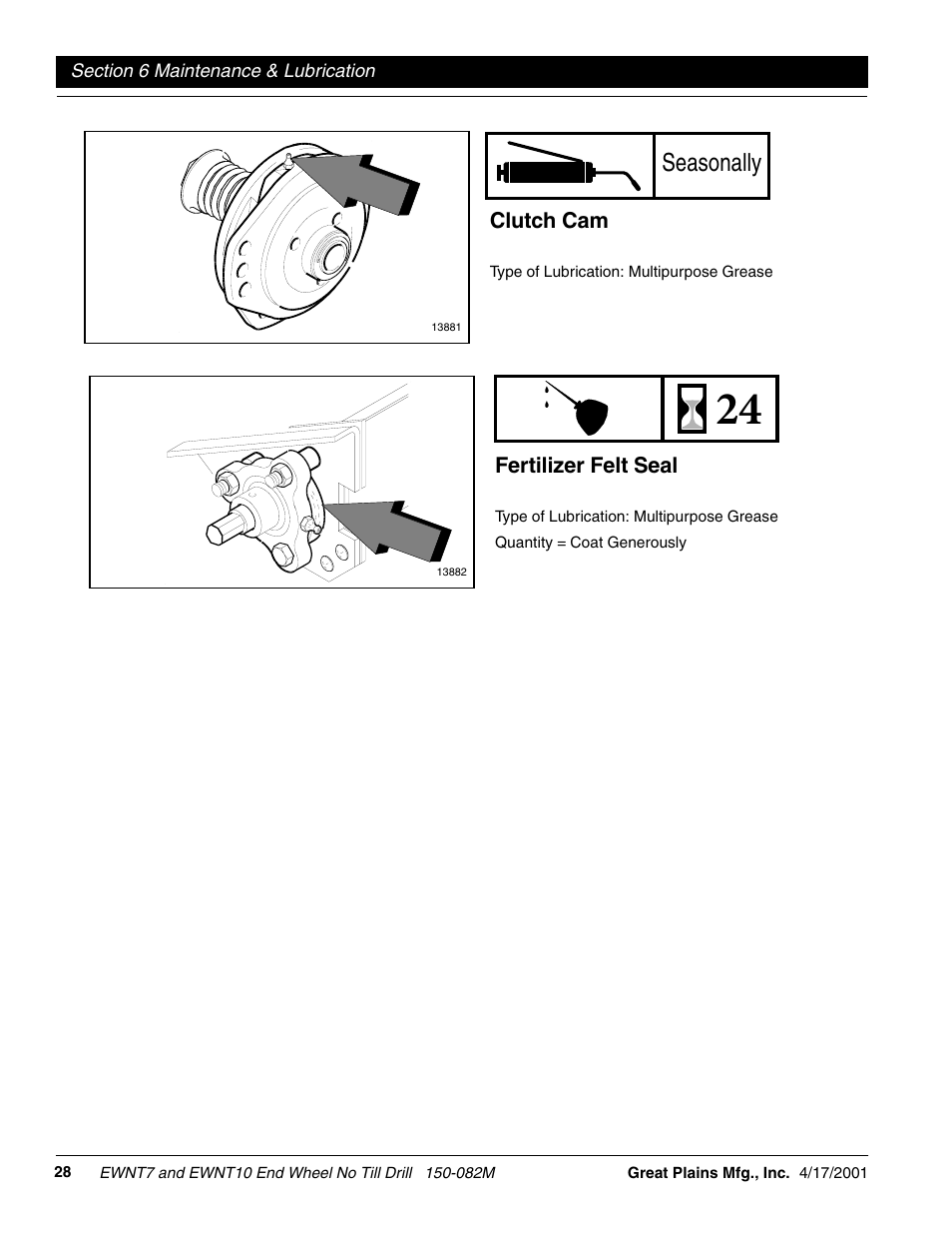 Seasonally | Great Plains EWNT7 1237Q-1522Q Operator Manual User Manual | Page 30 / 34