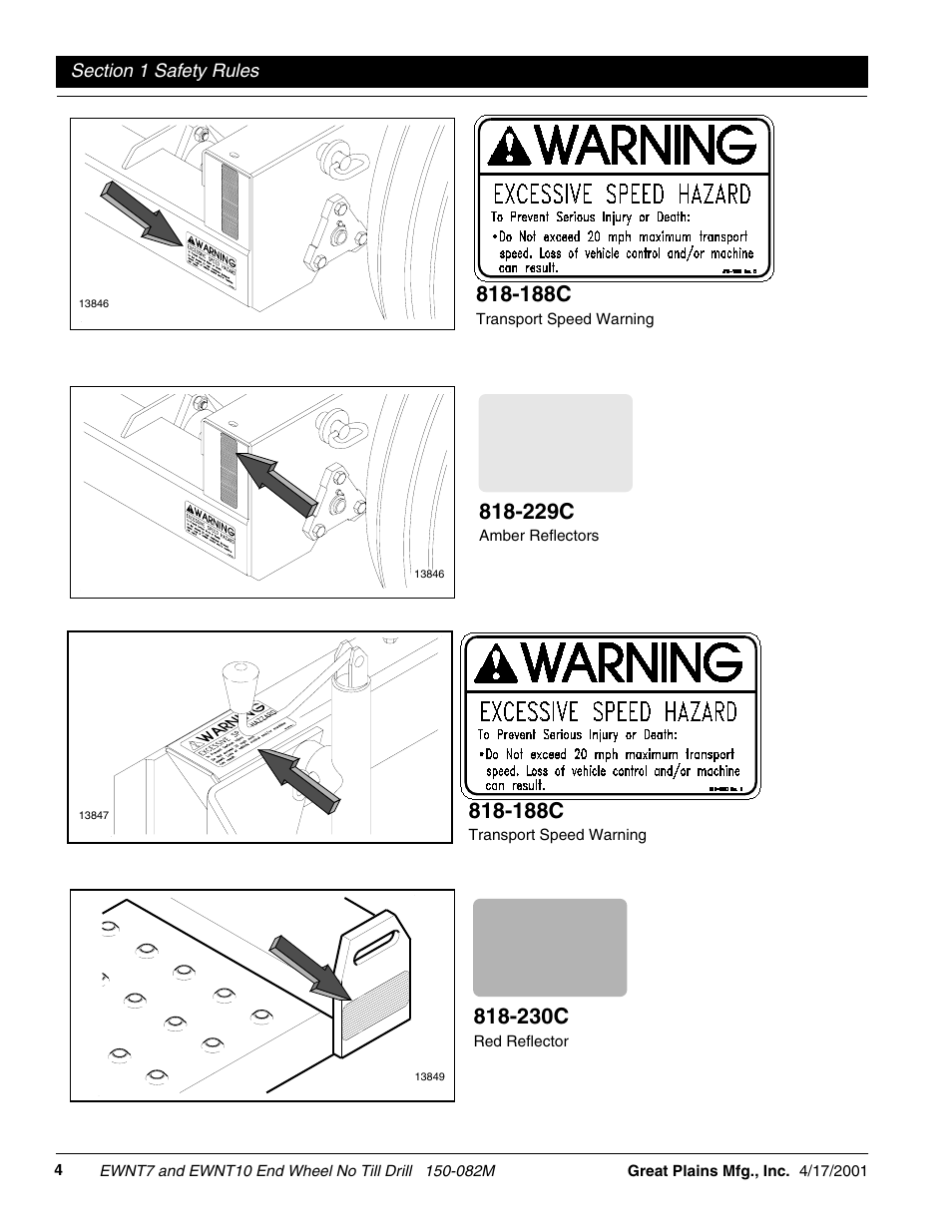 188c, 229c, 230c | Great Plains EWNT7 1237Q-1522Q Operator Manual User Manual | Page 6 / 34