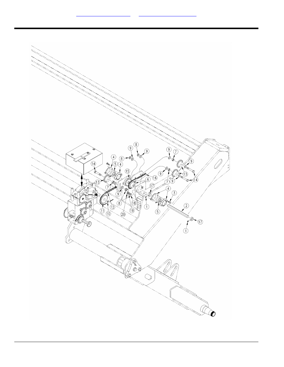 Lh gearbox and drive (continued) | Great Plains 1006NT Parts Manual User Manual | Page 100 / 166