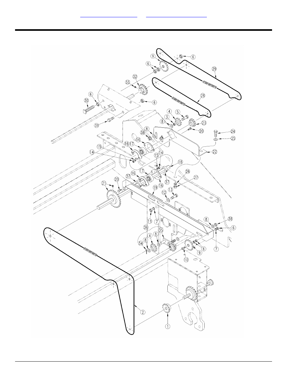 Agitator drive, Table of contents part number index agitator drive | Great Plains 1006NT Parts Manual User Manual | Page 116 / 166
