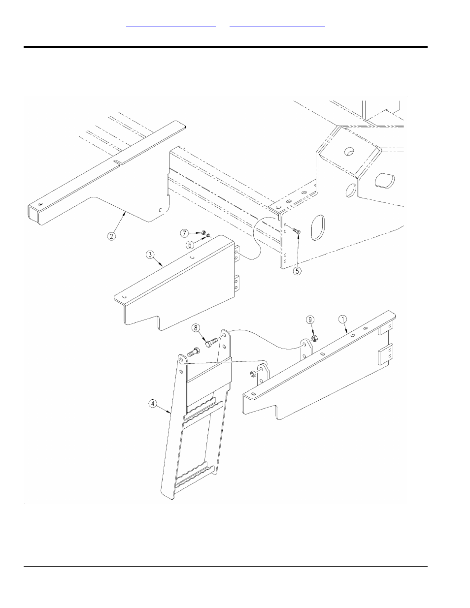 Walkboard mounts and ladder | Great Plains 1006NT Parts Manual User Manual | Page 12 / 166