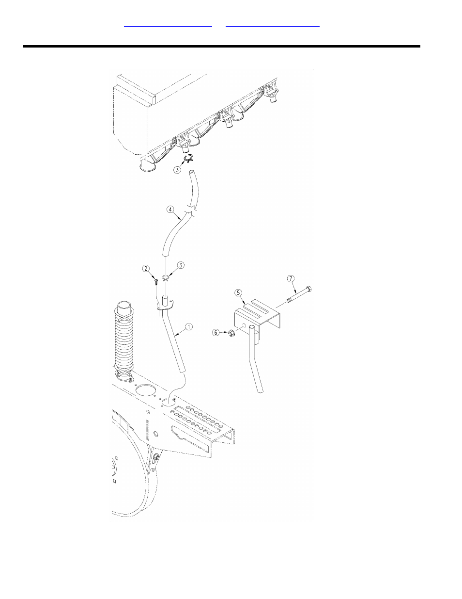 Small seeds hose retainer | Great Plains 1006NT Parts Manual User Manual | Page 124 / 166