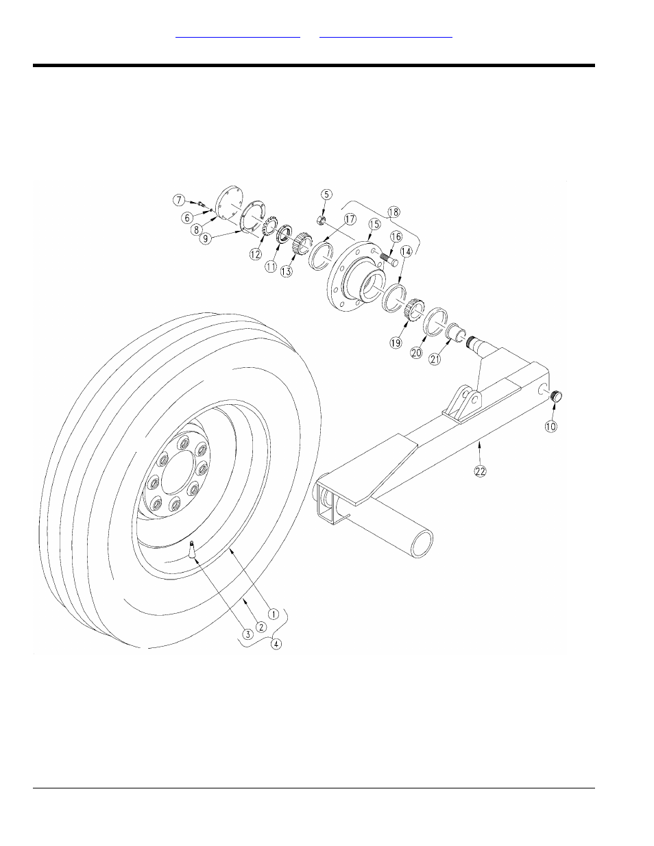 Non-drive rh gauge wheel assembly | Great Plains 1006NT Parts Manual User Manual | Page 24 / 166