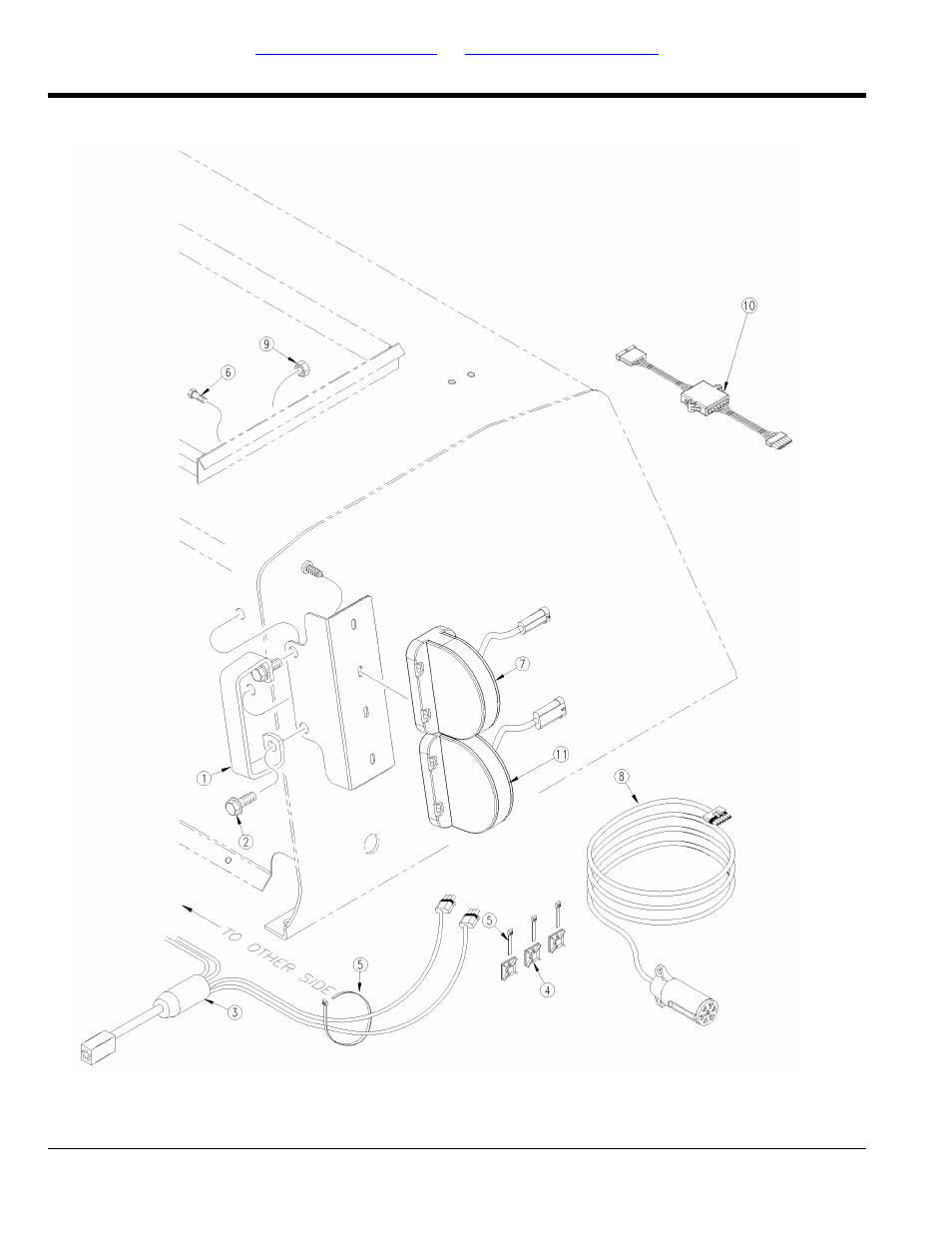 Lights (706nt s/n 1627ww+)(1006nt s/n 3092xx+) | Great Plains 1006NT Parts Manual User Manual | Page 38 / 166