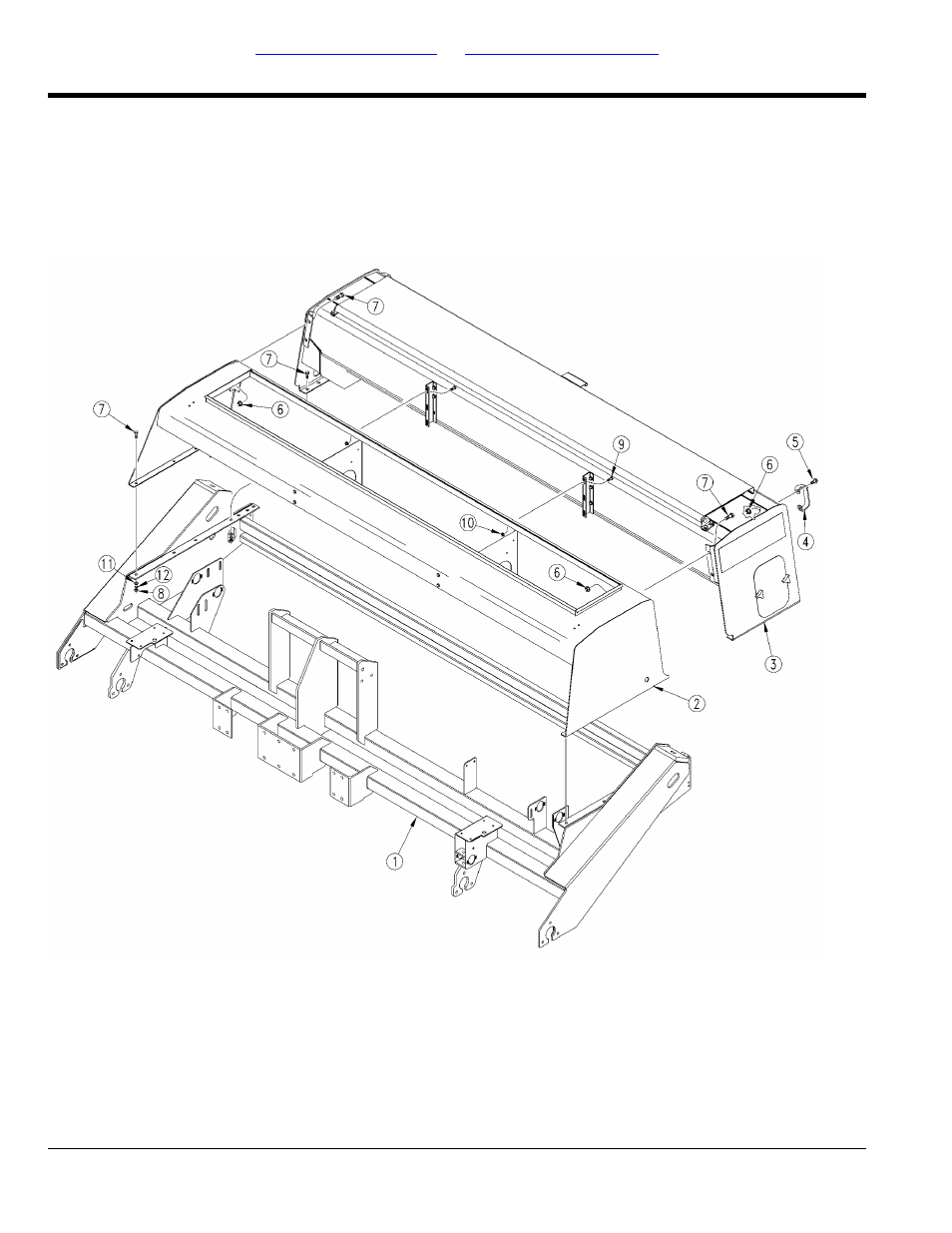 Dual seed box to frame | Great Plains 1006NT Parts Manual User Manual | Page 50 / 166