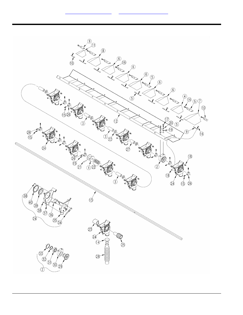 7 1/2" & 8" feeder cup assembly | Great Plains 1006NT Parts Manual User Manual | Page 64 / 166