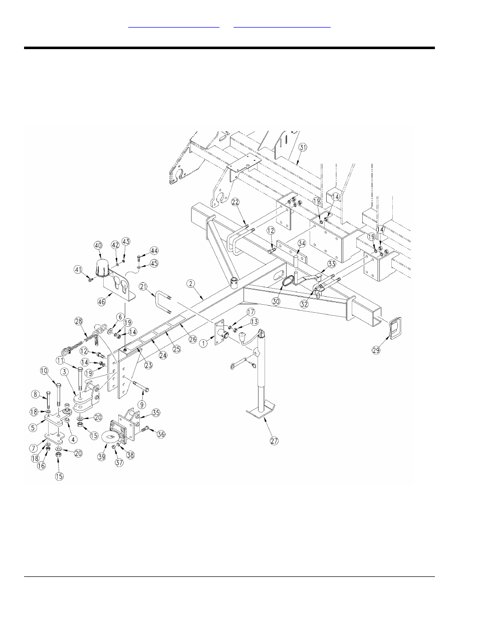 Frames, Tongue, Selected models | Table of contents part number index tongue | Great Plains 1006NT Parts Manual User Manual | Page 8 / 166