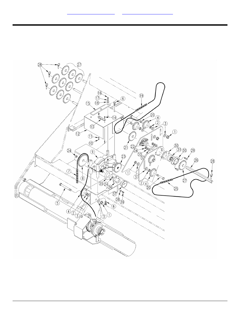 Rh gearbox and native grass drive | Great Plains 1006NT Parts Manual User Manual | Page 96 / 166