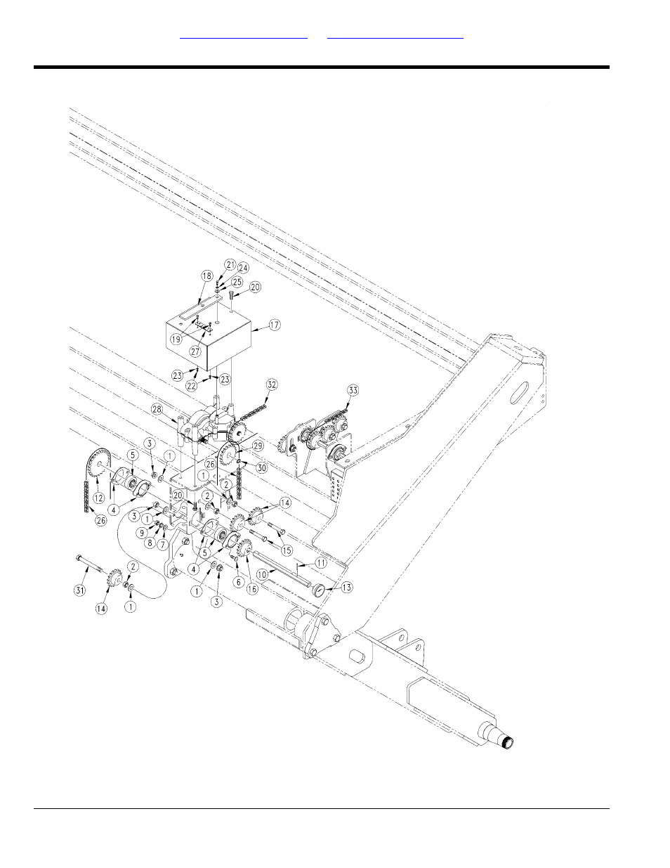 Lh gearbox and drive | Great Plains 1006NT Parts Manual User Manual | Page 98 / 166