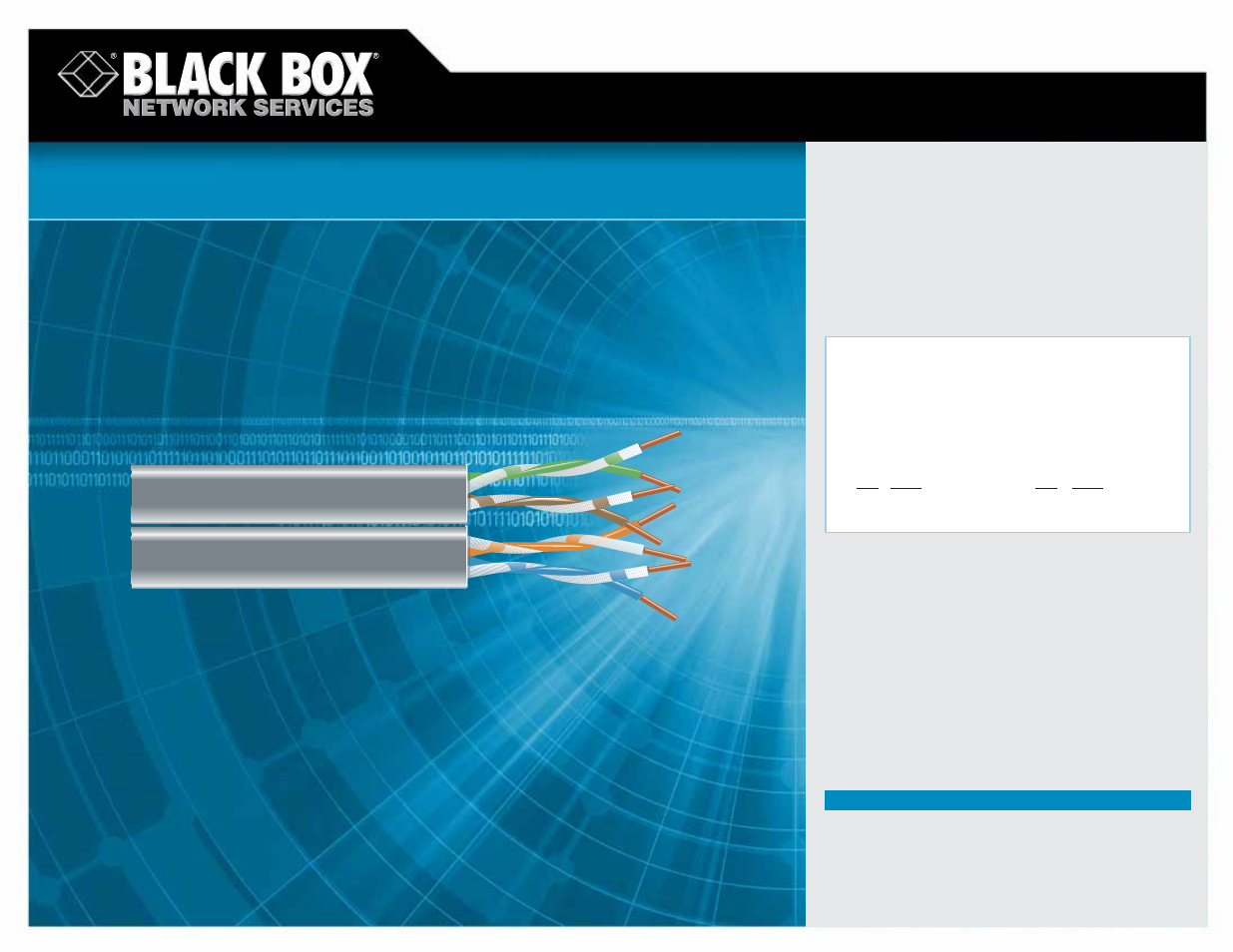 Black Box EVNSL17A User Manual | 1 page