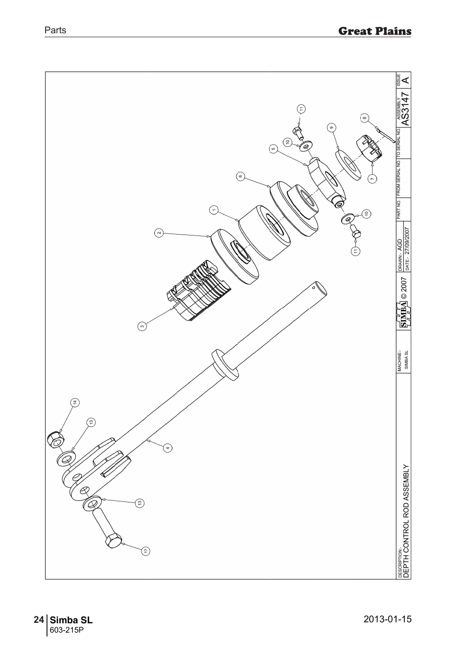 Great Plains SL600 Parts Manual User Manual | Page 24 / 144