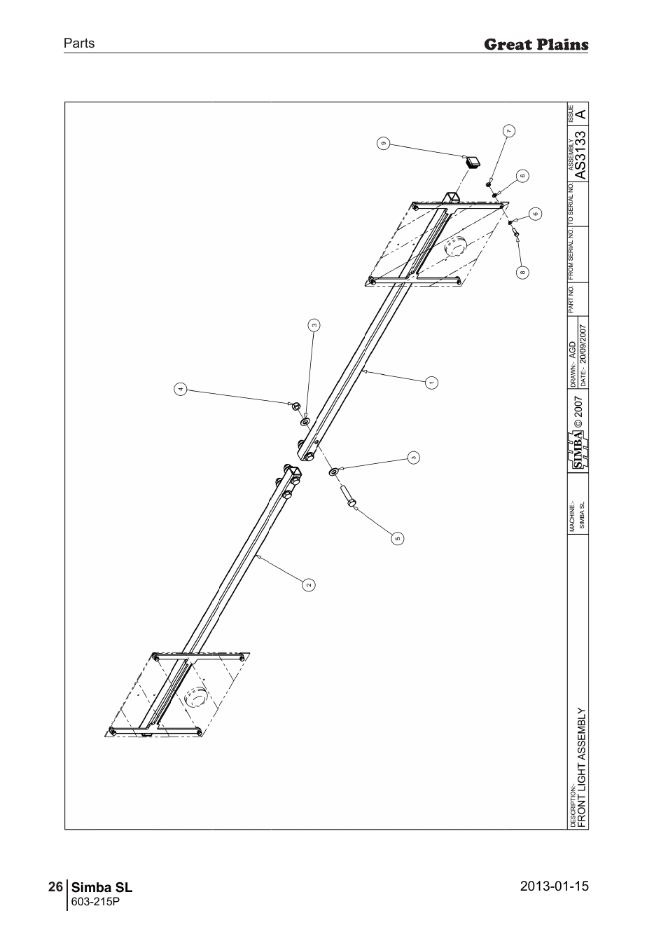 Great Plains SL600 Parts Manual User Manual | Page 26 / 144