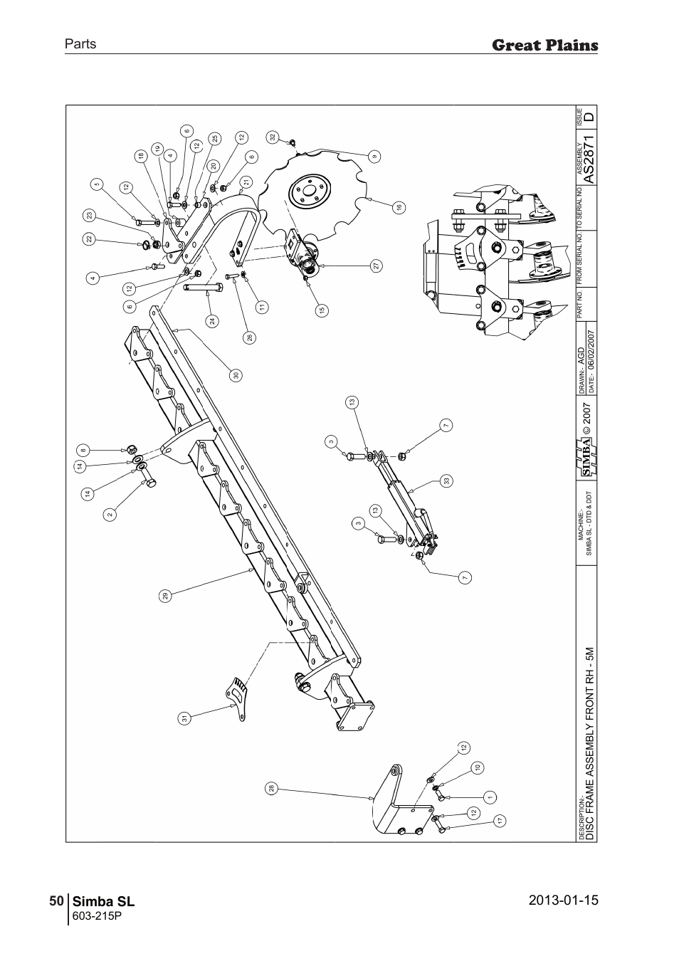 Great Plains SL600 Parts Manual User Manual | Page 50 / 144