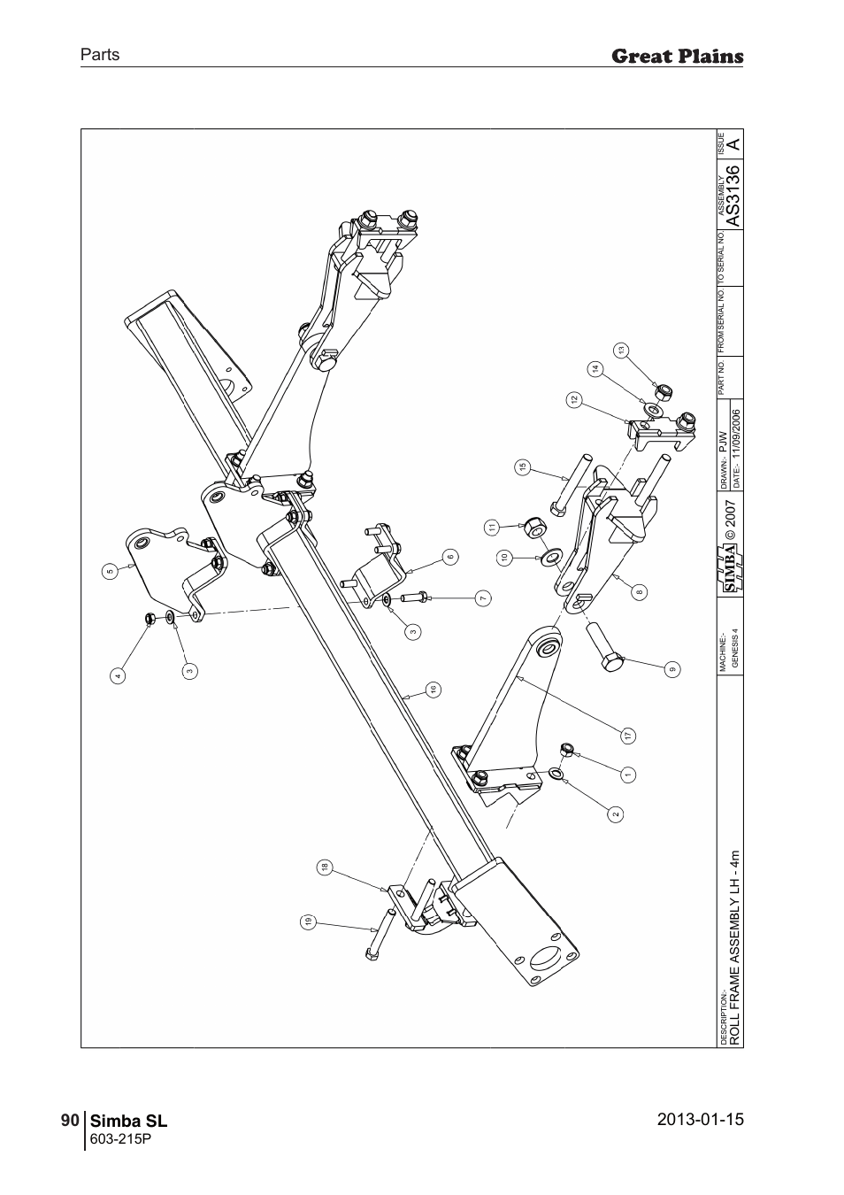 Great Plains SL600 Parts Manual User Manual | Page 90 / 144