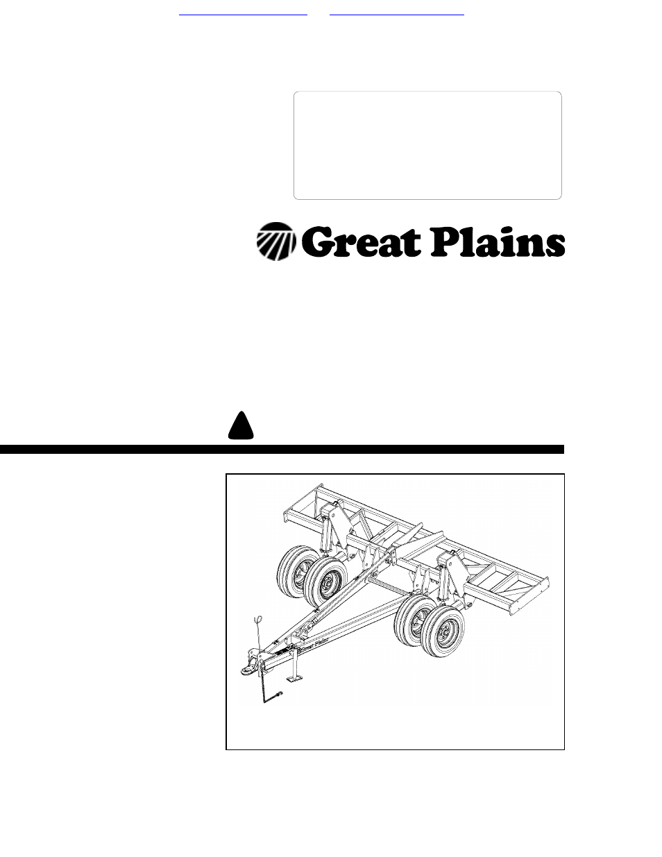 Great Plains Inline Ripper Hitch Parts Manual User Manual | 21 pages