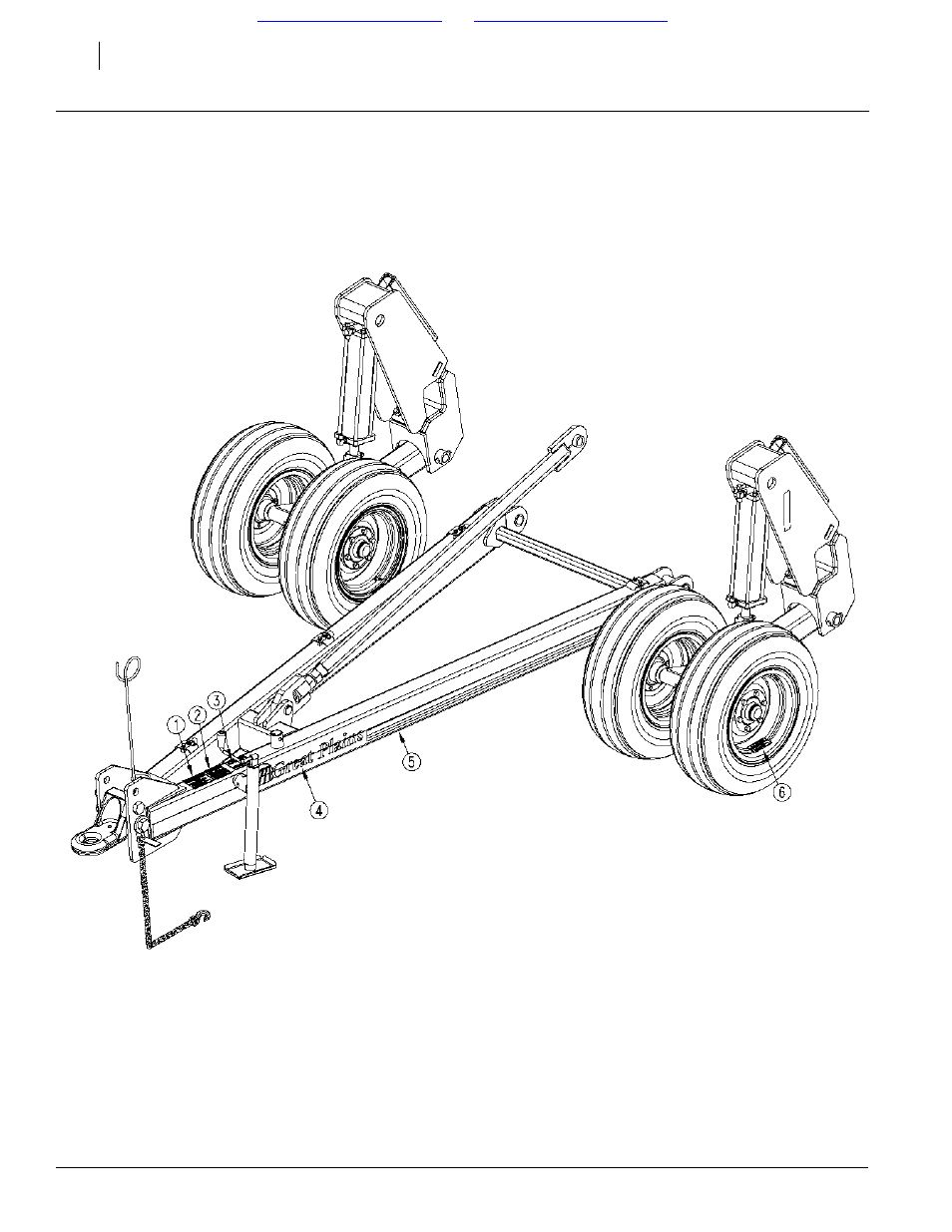 Section 5 decals -1, Decals -1, Table of contents ➧ part number index | Decals | Great Plains Inline Ripper Hitch Parts Manual User Manual | Page 20 / 21
