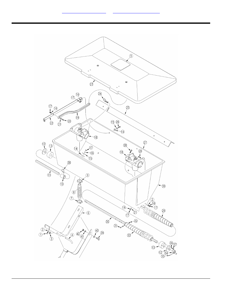 Dry fertilizer hopper | Great Plains PD8070 Parts Manual User Manual | Page 16 / 110