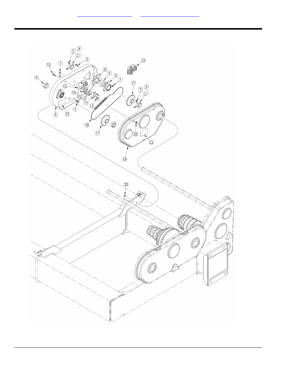 Dry fertilizer jack shaft drive | Great Plains PD8070 Parts Manual User Manual | Page 34 / 110