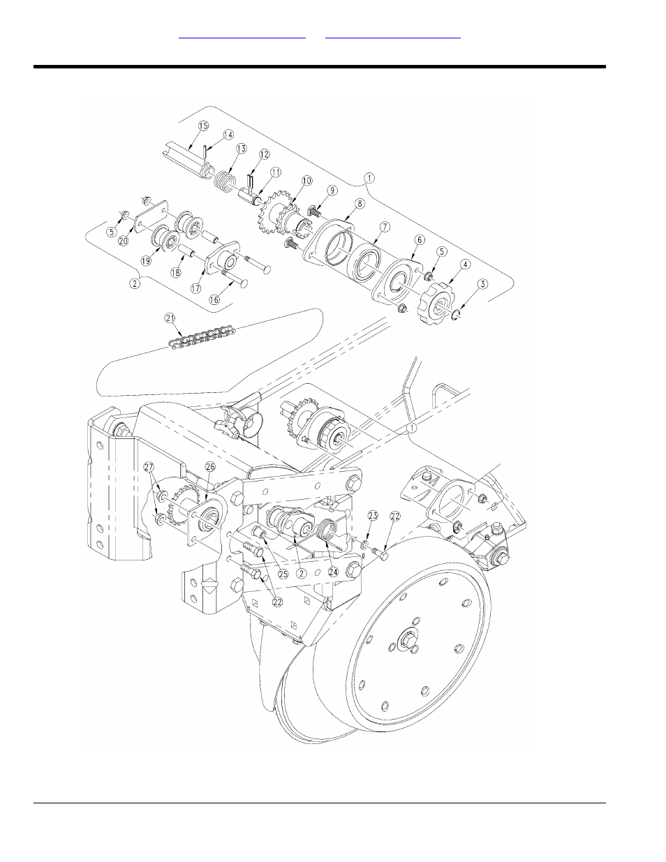 Seed hopper drive | Great Plains PD8070 Parts Manual User Manual | Page 38 / 110