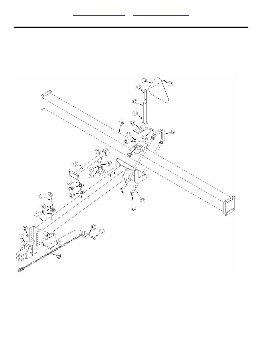 Frame, Tongue & frame, Selected models | Table of contents part number index tongue & frame | Great Plains PD8070 Parts Manual User Manual | Page 6 / 110