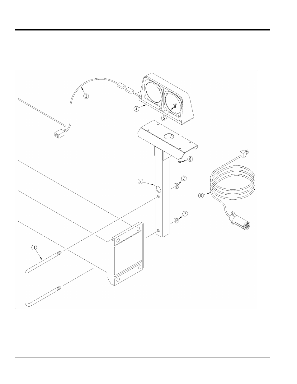 Light kit, Table of contents part number index light kit | Great Plains PD8070 Parts Manual User Manual | Page 8 / 110
