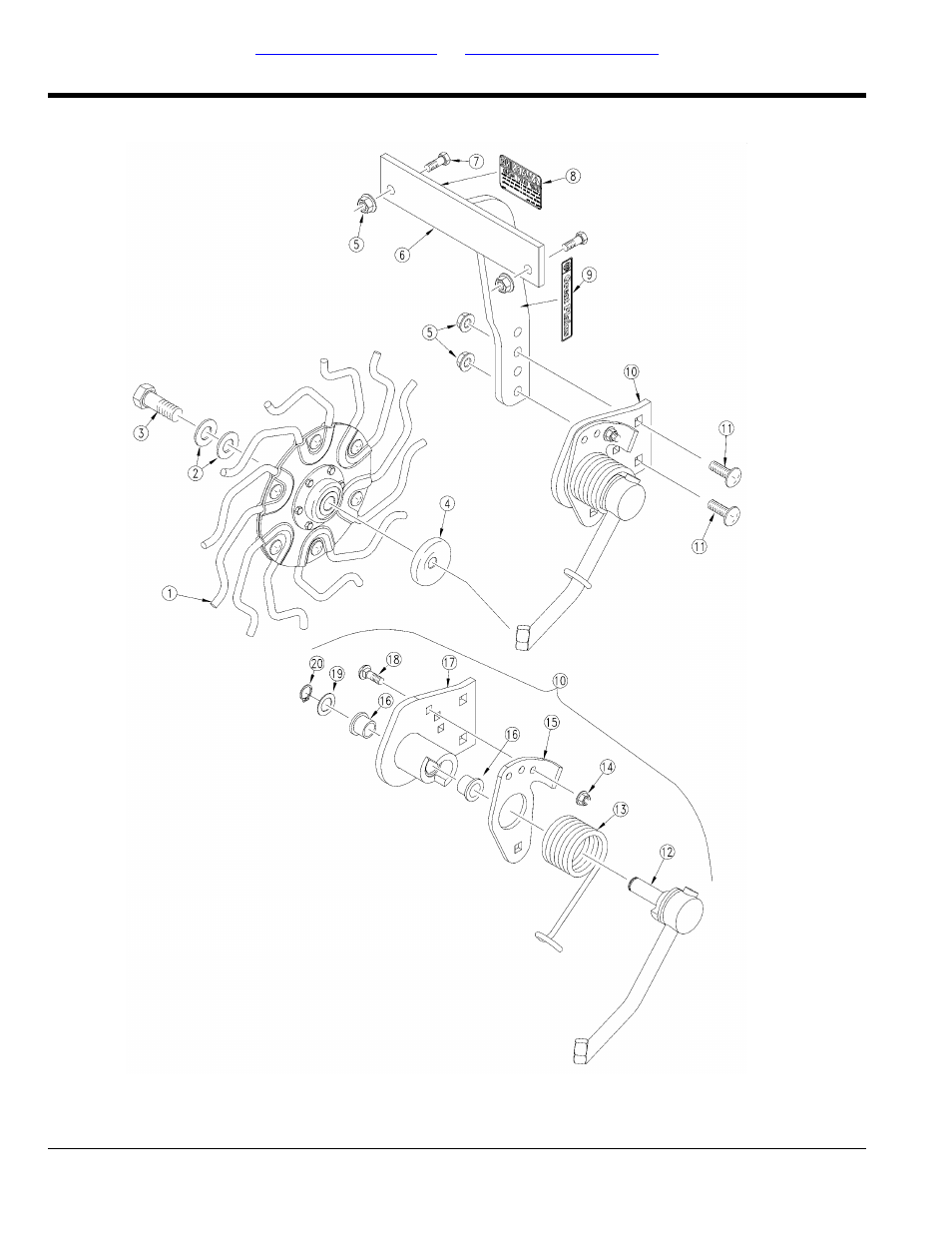 Terra-tine unit mount | Great Plains PD8070 Parts Manual User Manual | Page 96 / 110