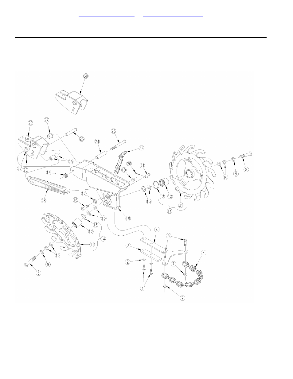 S/n b1111q+) (s/n b1059s+), Press wheel assembly with spider wheels (s/n, B1029n+) (s/n b1111q+) (s/n b1059s+) | Great Plains YP825A Parts Manual User Manual | Page 122 / 212