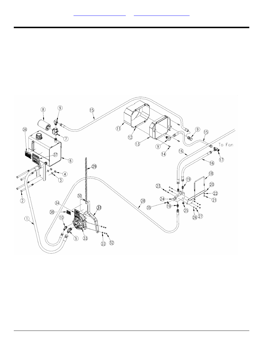 Yp425 pto hydraulic pump assembly with liquid, Fertilizer | Great Plains YP825A Parts Manual User Manual | Page 140 / 212