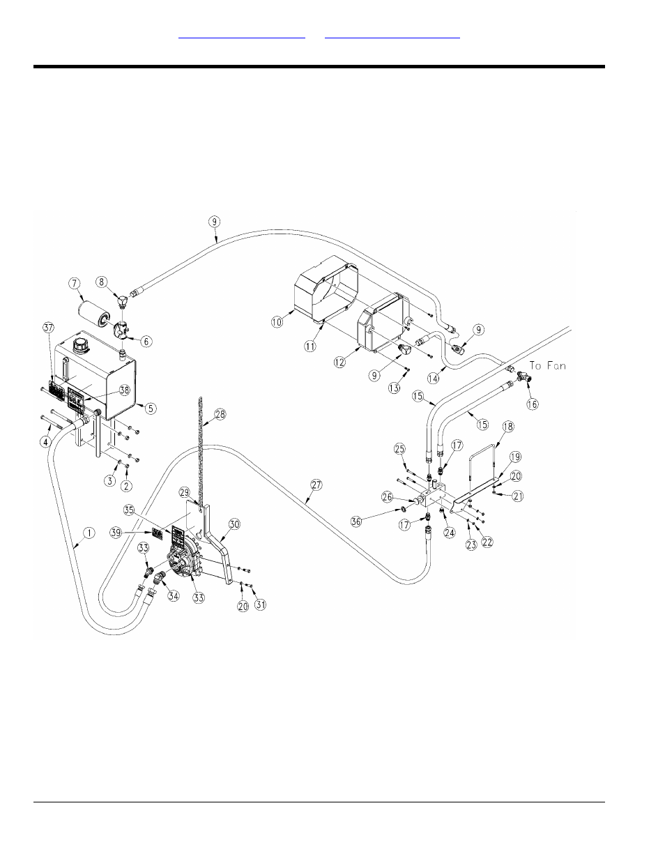 Yp625a & yp825a pto hydraulic pump assembly with, Liquid fert | Great Plains YP825A Parts Manual User Manual | Page 142 / 212