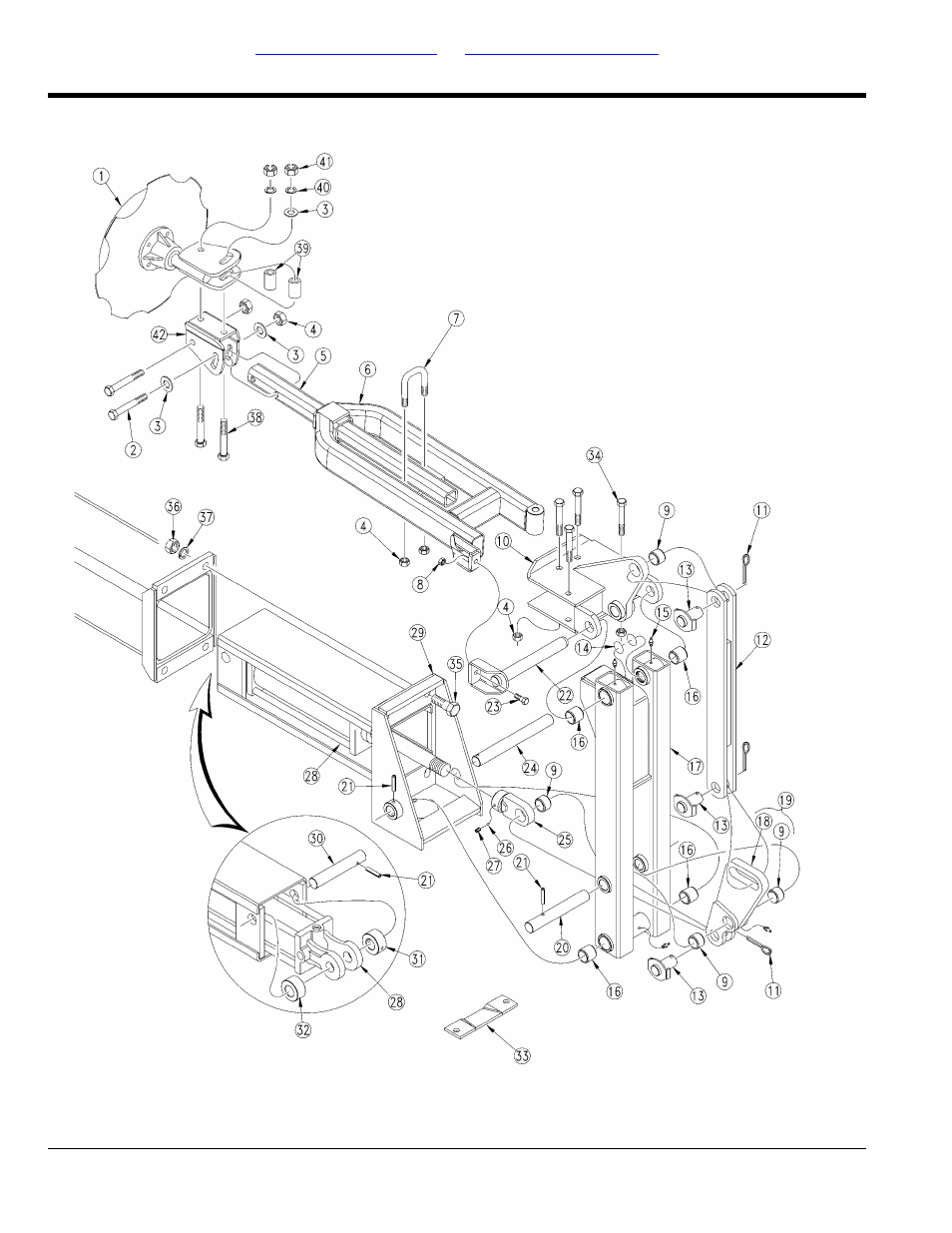 Marker, Flat fold marker | Great Plains YP825A Parts Manual User Manual | Page 200 / 212