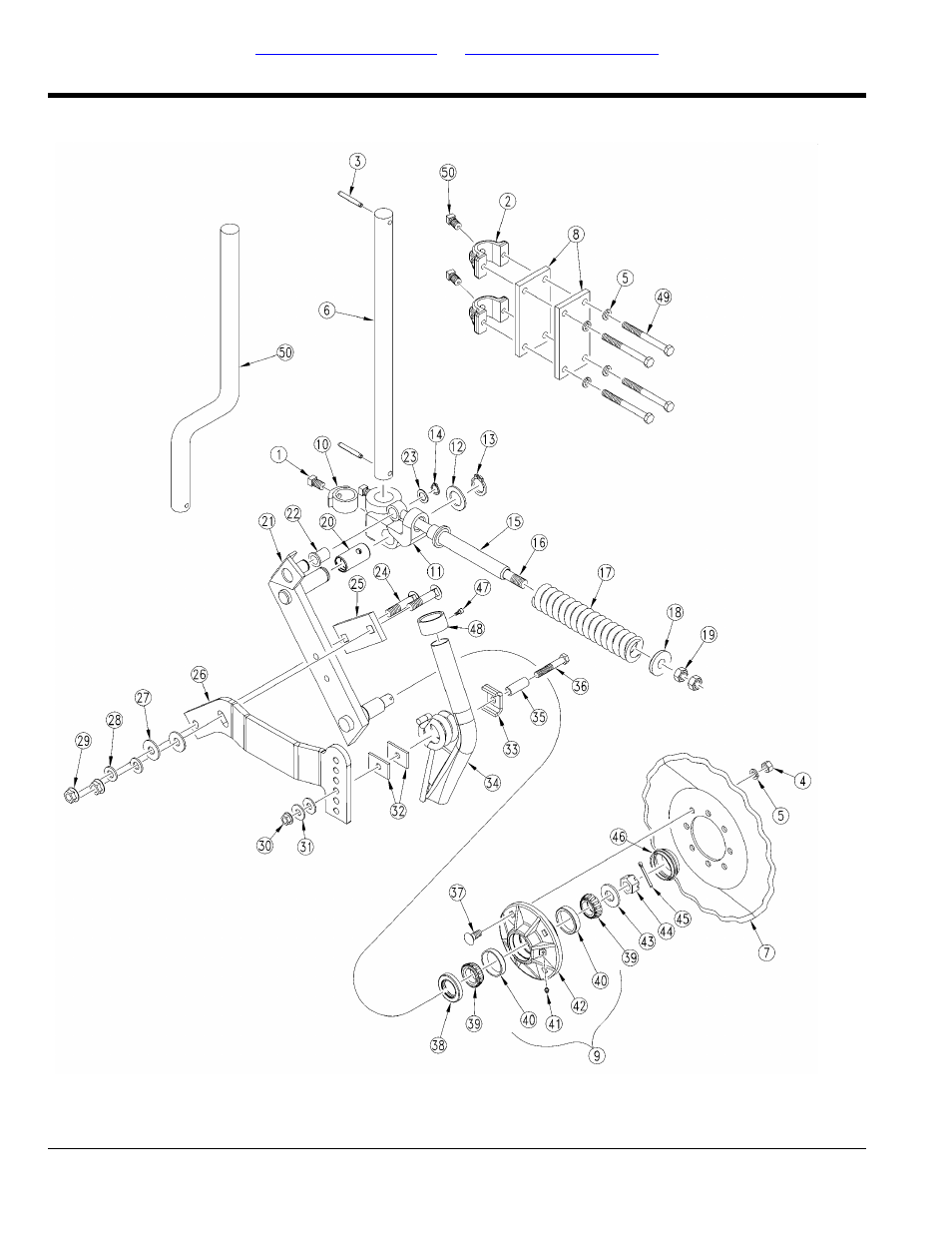 Dry fertilizer coulter | Great Plains YP825A Parts Manual User Manual | Page 98 / 212