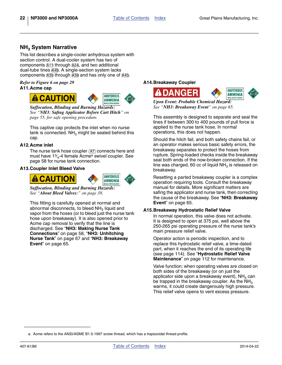 Nh3 system narrative, System narrative | Great Plains NP3000A Operator Manual User Manual | Page 26 / 188