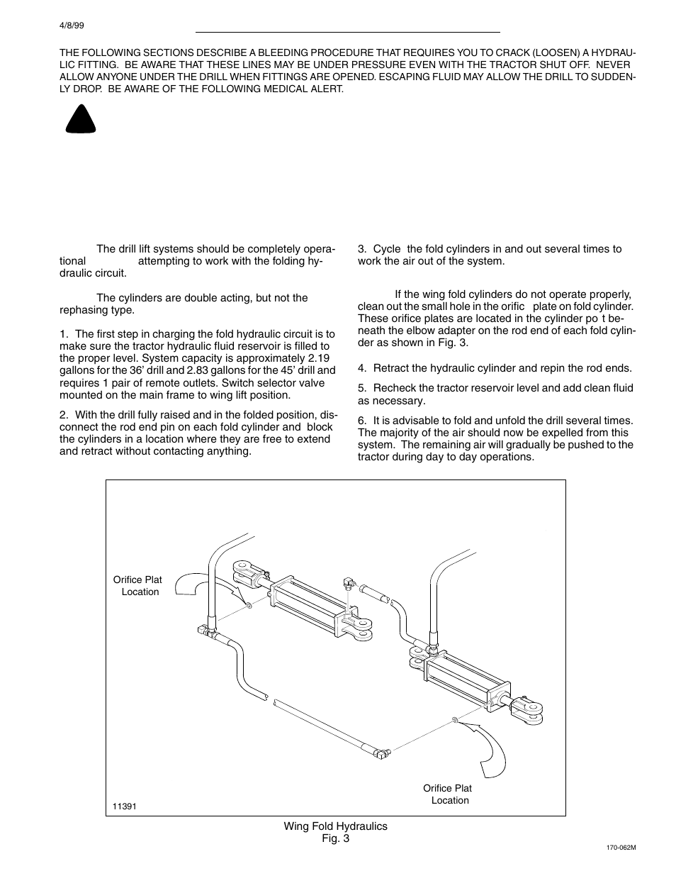 Caution | Great Plains 3SF45 Operator Manual User Manual | Page 17 / 46