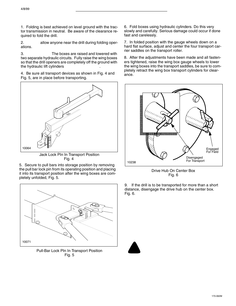 Caution | Great Plains 3SF45 Operator Manual User Manual | Page 19 / 46