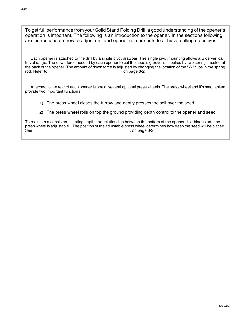 Great Plains 3SF45 Operator Manual User Manual | Page 33 / 46