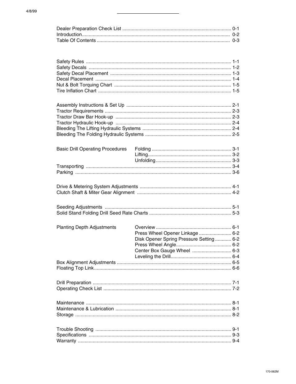 Great Plains 3SF45 Operator Manual User Manual | Page 4 / 46