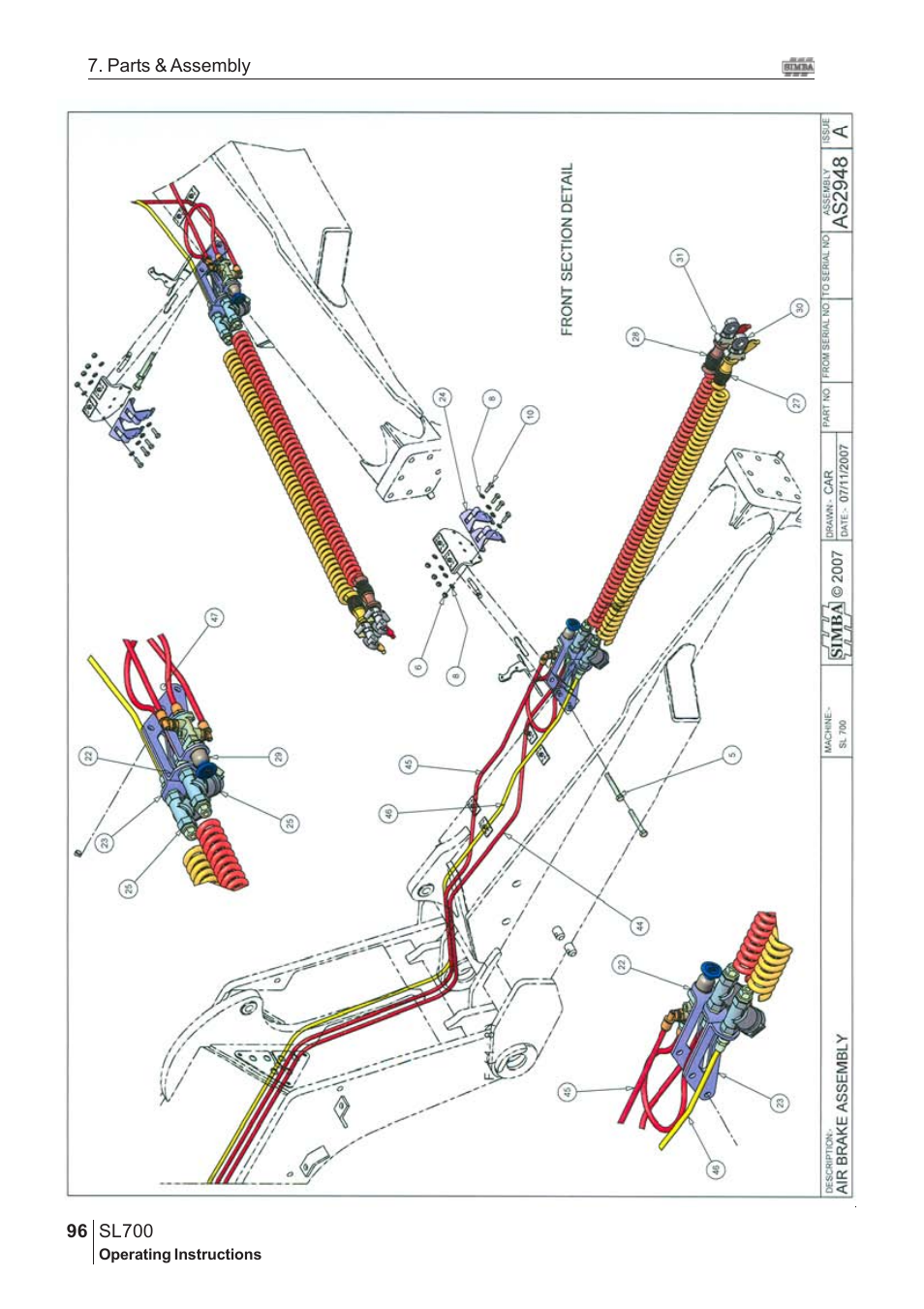 Great Plains SL700 Assembly Instructions User Manual | Page 60 / 114