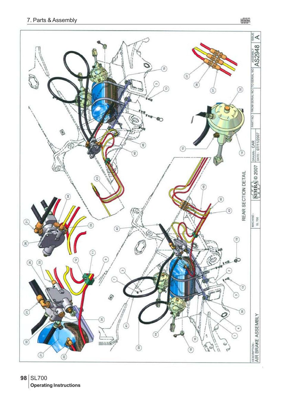 Great Plains SL700 Assembly Instructions User Manual | Page 62 / 114
