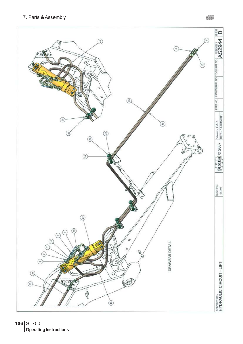 Great Plains SL700 Assembly Instructions User Manual | Page 70 / 114