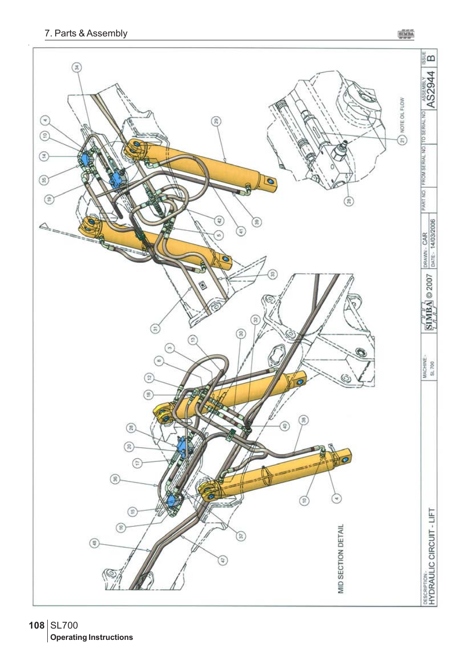 Great Plains SL700 Assembly Instructions User Manual | Page 72 / 114