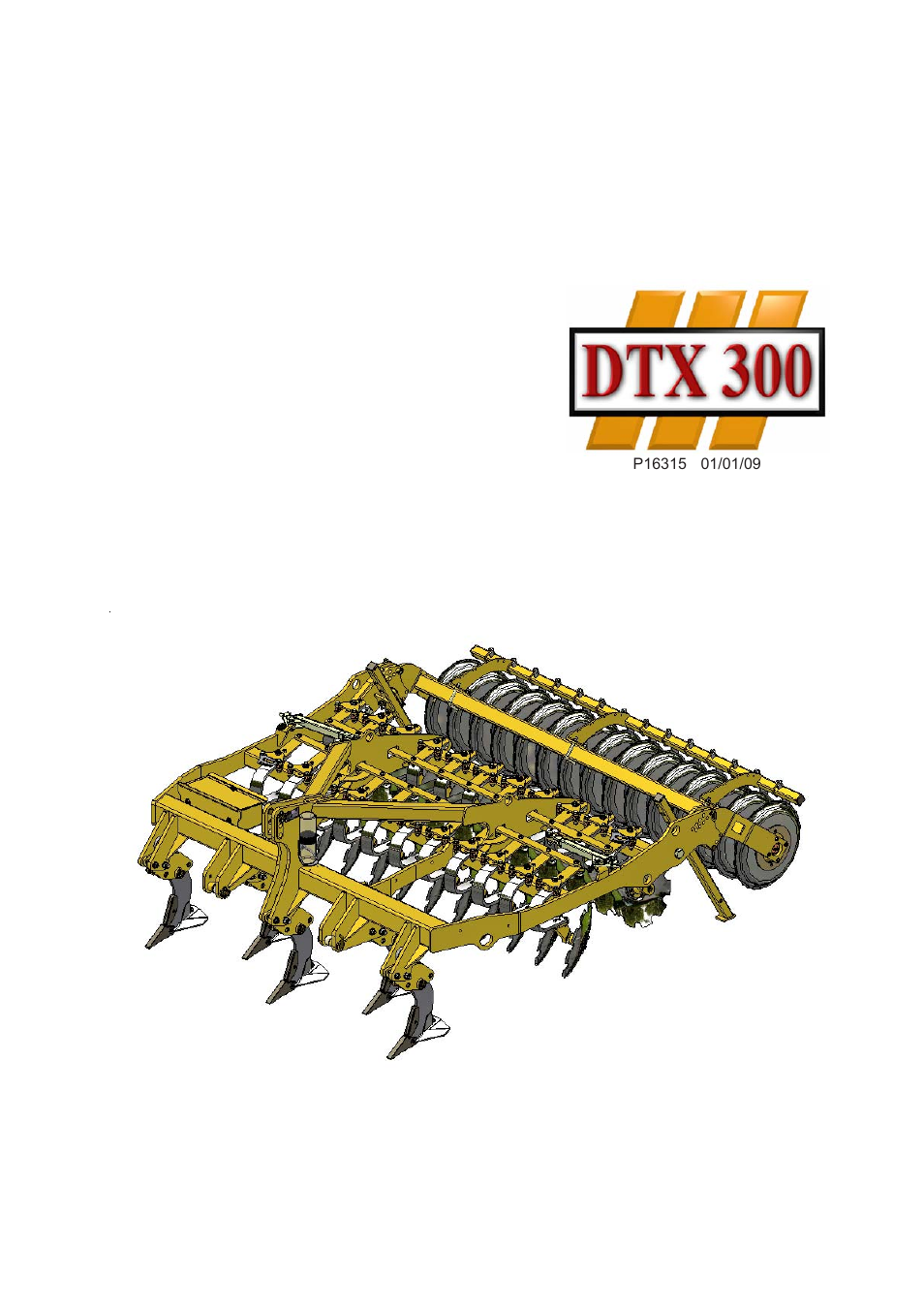 Great Plains DTX300 P16315 User Manual | 34 pages