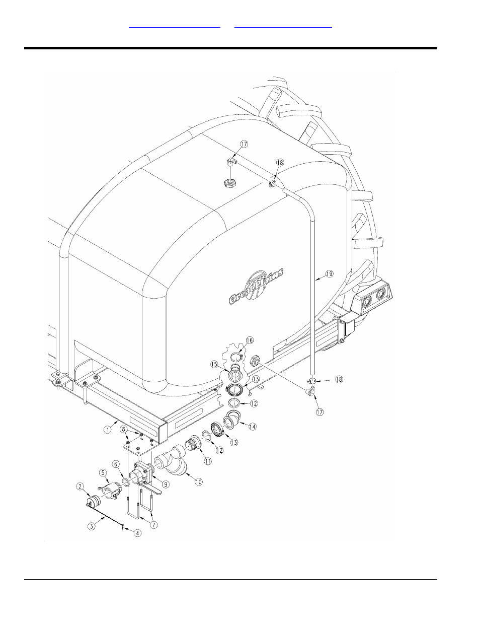 Quickfill fertilizer plumbing 1600 | Great Plains PFC2000 Parts Manual User Manual | Page 28 / 46