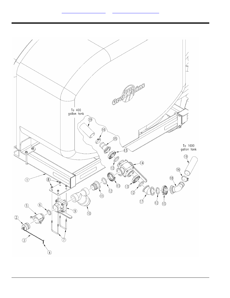 Quickfill fertilizer plumbing 2000 | Great Plains PFC2000 Parts Manual User Manual | Page 30 / 46