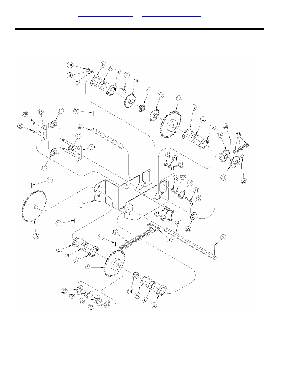 Sprocket box (s/n 4109r+) | Great Plains EWD13 Parts Manual User Manual | Page 34 / 94
