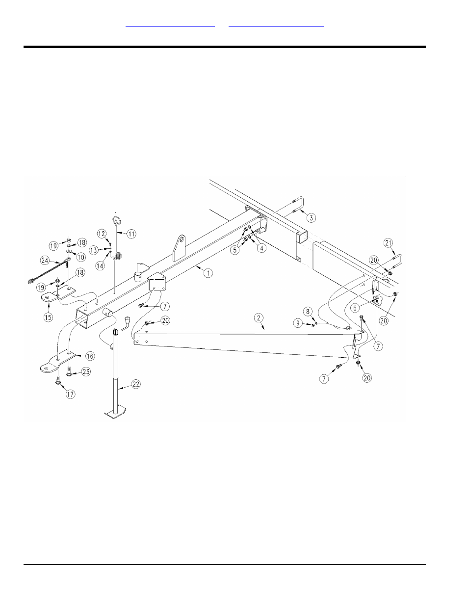 Frame, Tongue & pull bar | Great Plains EWD13 Parts Manual User Manual | Page 38 / 94