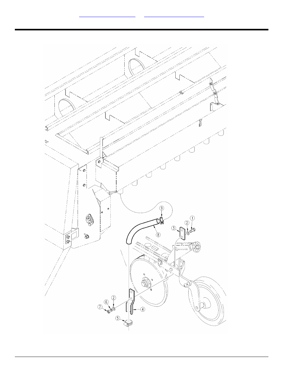 Small seeds hose retainer | Great Plains EWD13 Parts Manual User Manual | Page 68 / 94