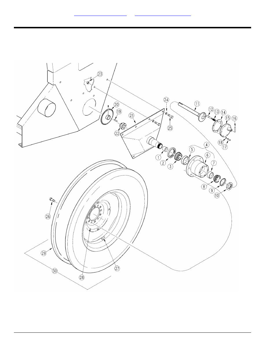 Transport, Lock-out hub, Table of contents part number index lock-out hub | Great Plains EWD13 Parts Manual User Manual | Page 84 / 94
